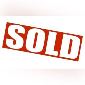 ***SOLD*** Designer Brown Monogram
Tote with Tan and Red Accents